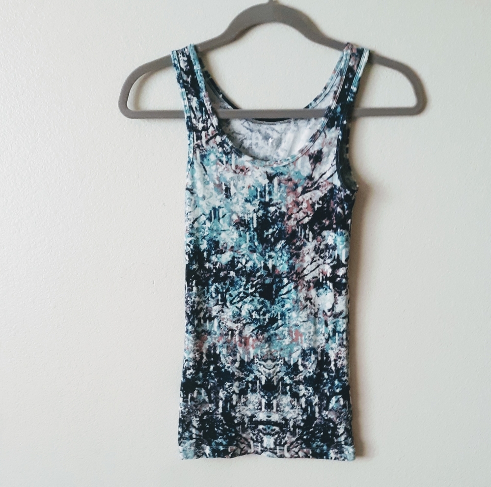 Mossimo tie-dye inspired tank.